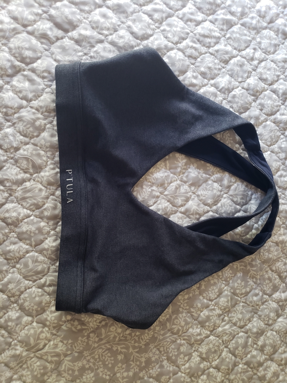 P'tula Navy Bare Pro V Bra M